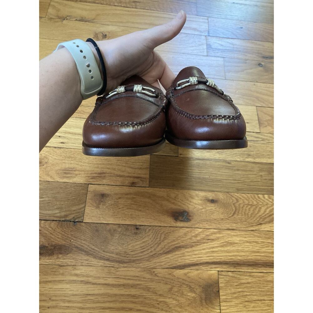 Cole Haan Brown Leather Loafers - Picture 4 of 8